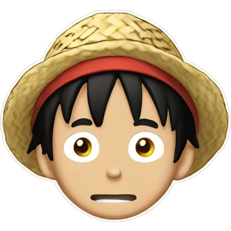 Luffy emoji