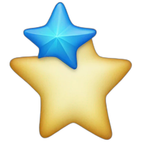 Blue star emoji
