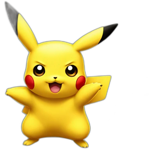 pikachu thunder emoji