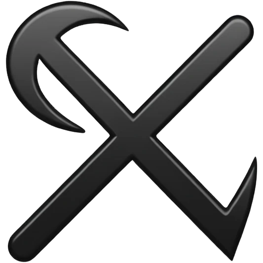 Una raya como ✔️ emoji