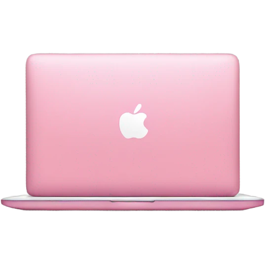 Pink MacBook  emoji