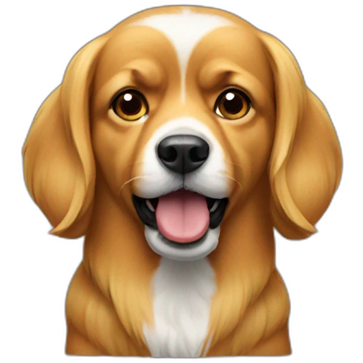 Trump-dog emoji