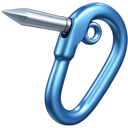 Blue haken  emoji