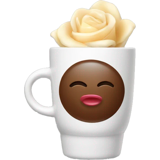 Coffee lip balm flower handcream emoji