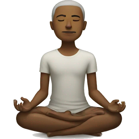 Meditation  emoji