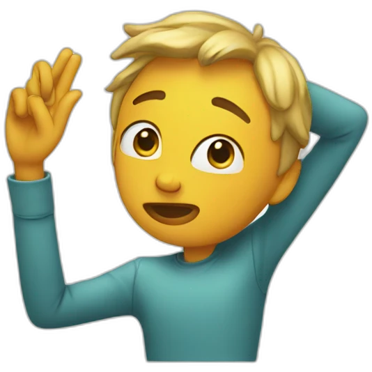dab gesture emoji