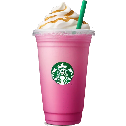 starbucks pink drink emoji