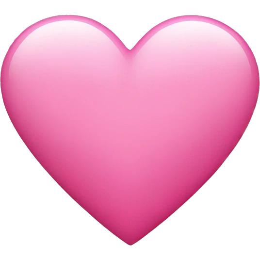 Pink heart emoji
