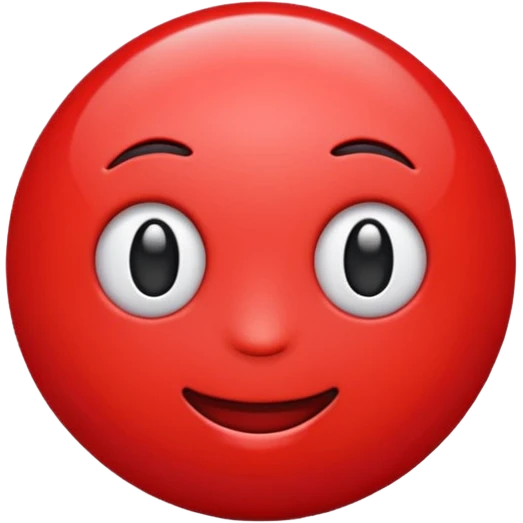 an red emoji emoji