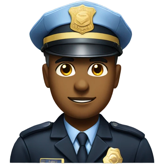 Gay police officer emoji