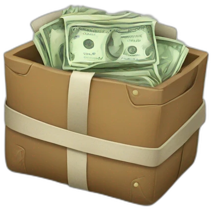 Telegram of money emoji