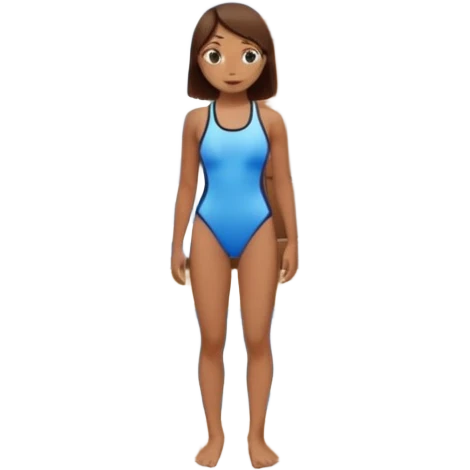 A full square white and blue stripe house horizontally with brown wooden door on a island with palm trees  emoji