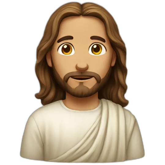 jesus christ compassionate emoji