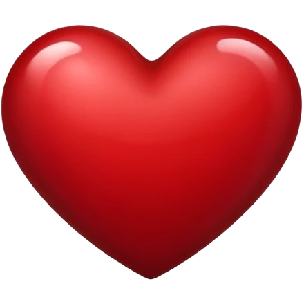dark red heart emoji