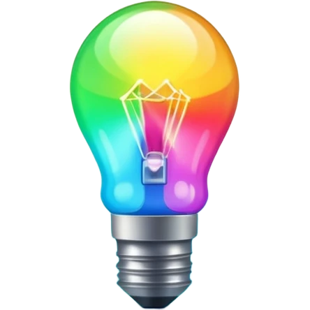 colorfull flash lights emoji