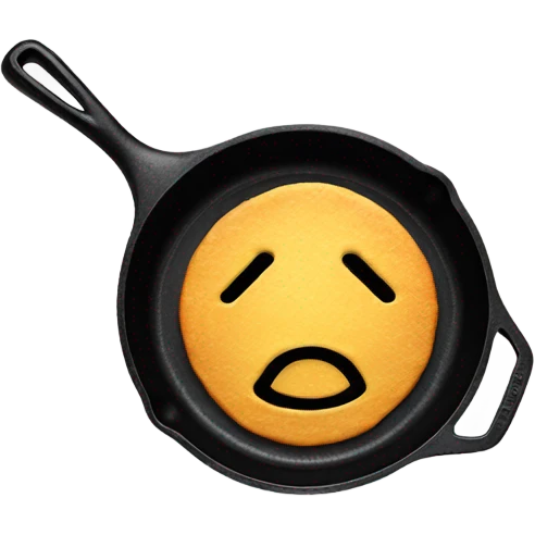 cast iron skillet emoji
