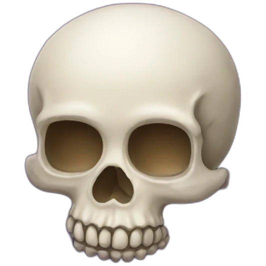 skull with pillow emoji