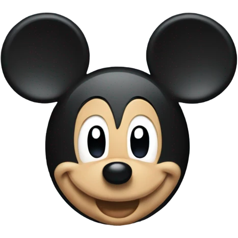 Mickey Mouse emoji