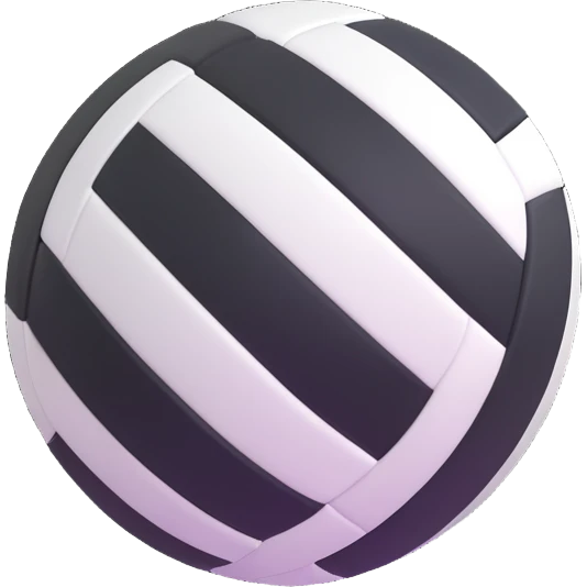 A volleyball emoji
