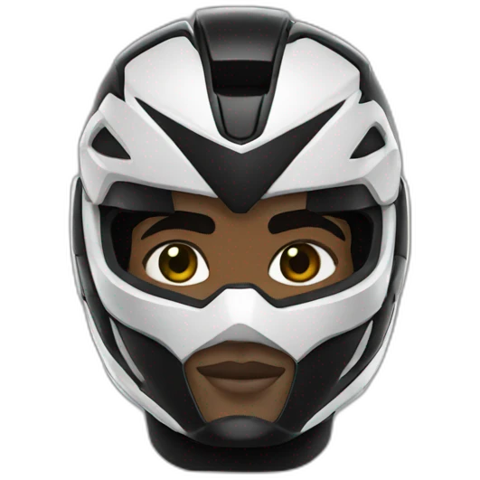Black Power ranger emoji