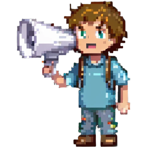 a boy directing a film set emoji
