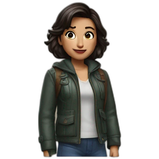 Penny Parker from spiderman emoji