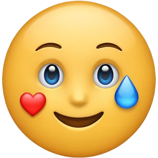 Make a emoji with blue tick emoji
