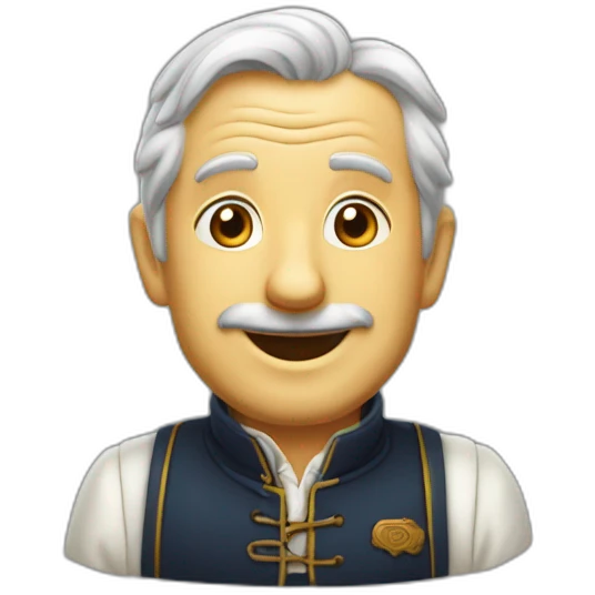 Albert eishtine buvant une bière emoji