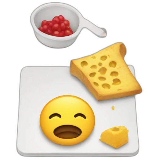 weighting food emoji