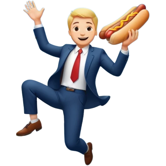 a person awde wanking while jumping off a building while making hotdogs on a pinetree emoji