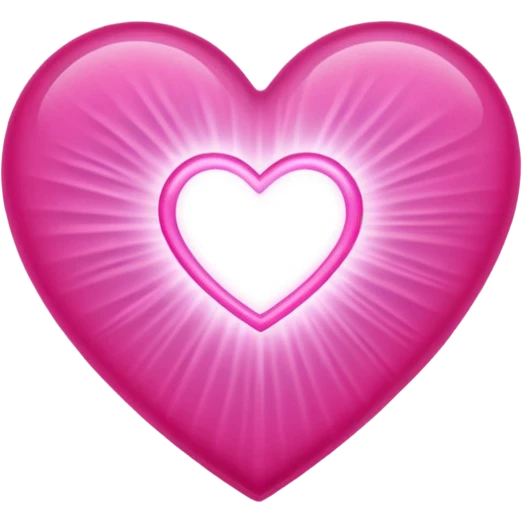 heart with K-pop fan light ocean emoji
