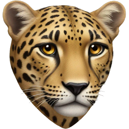 Cuore leopardato emoji