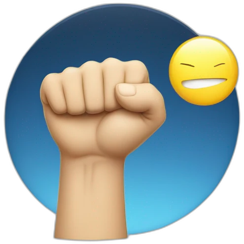 your person shakes fist at sky emoji