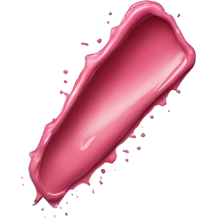 Lipstick stain on a mirror  emoji