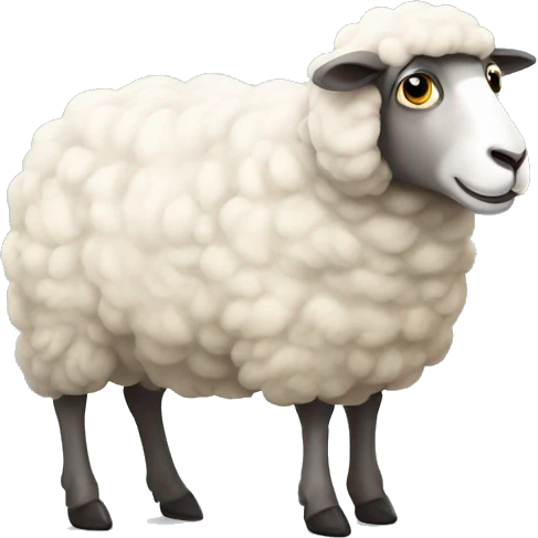 sheep emoji