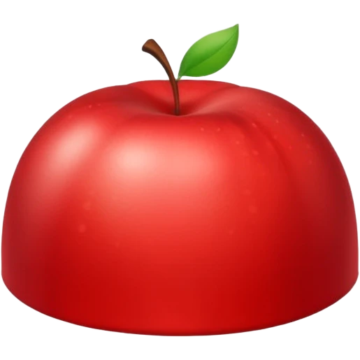 a jewish kippah in apple style emoji