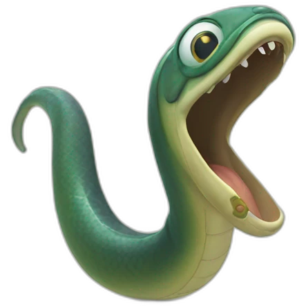 shocked eel emoji