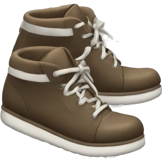 Flying shoes emoji