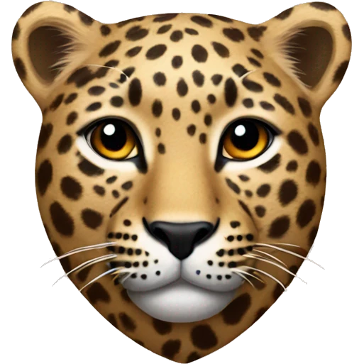 leopard heart emoji