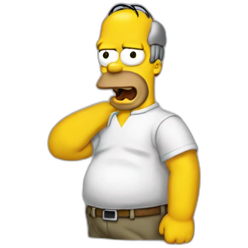 homer simpqon emoji