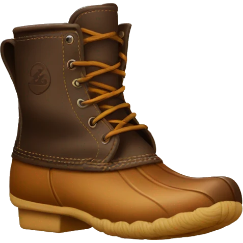 Bean boots emoji
