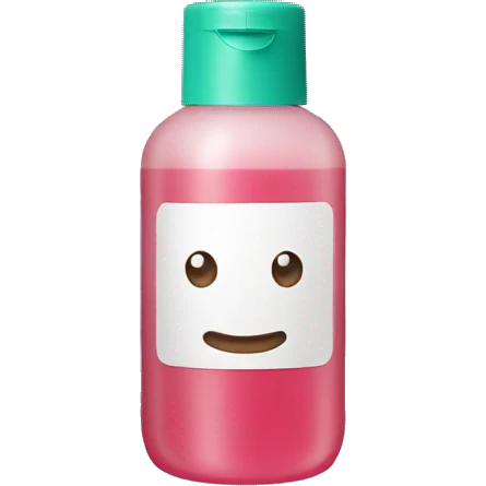 hair gel in bottle emoji