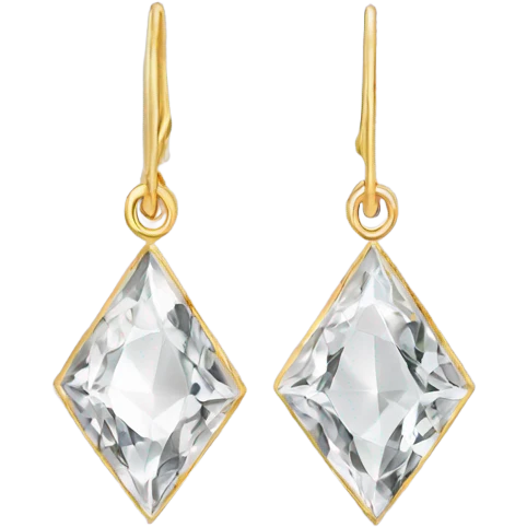 Earrings DIAMOND emoji