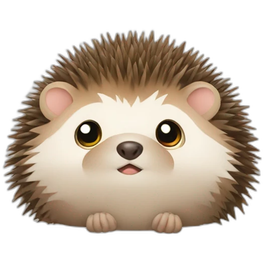hedgehog emoji