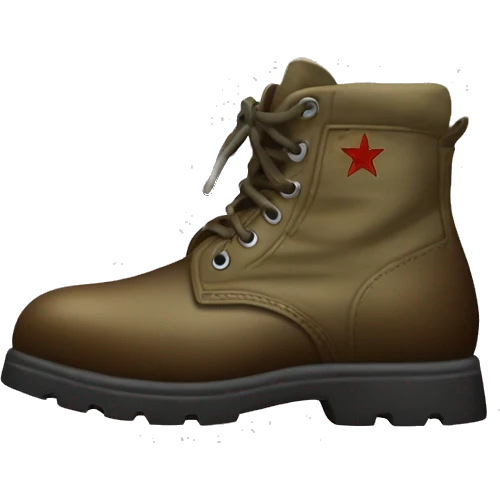 USSR tarpaulin boots emoji