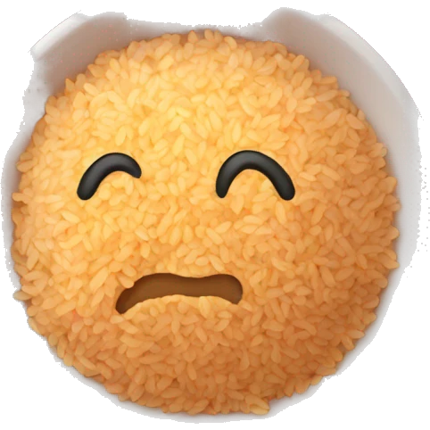 Spicy rice  emoji