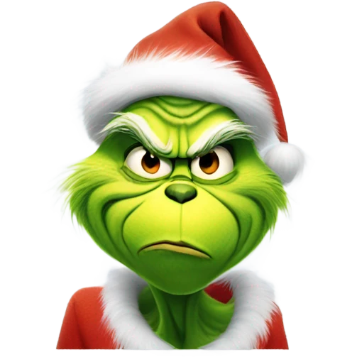 The Grinch emoji