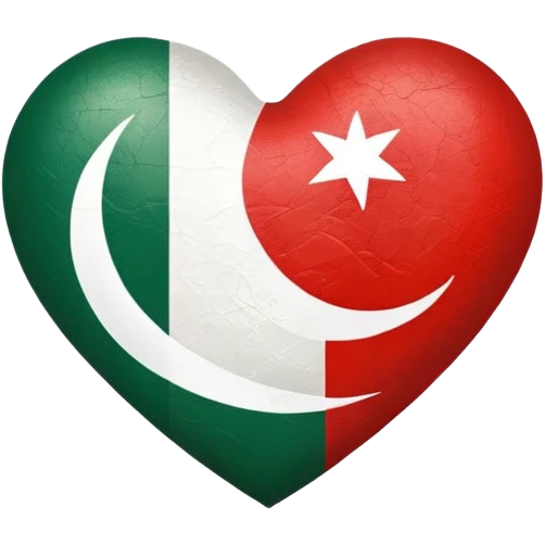 Pakistan love emoji