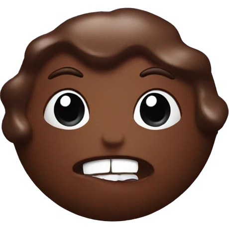 Eating chocolate  emoji