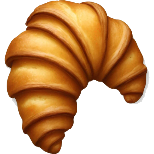 Chocolate Croissant  emoji